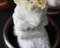 Sablés graines de sésame et fleur d'oranger