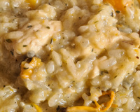 Risotto d'automne au potiron