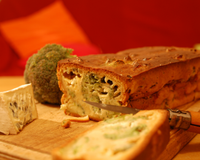 Cake au brocoli et Roquefort