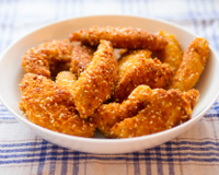 Croquettes de poulet ou de poisson