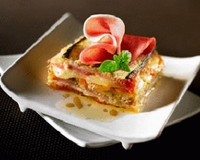 Terrine de courgettes à la mozzarella et au jambon Serrano Aoste Sélection