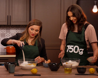 Les couronnes à la fleur d'oranger (Biscotchos) de Noémie Honiat