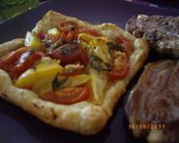 Tartelettes du sud au tomates cerises