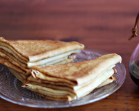 Crêpes delicieuses et légères