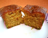 Cake orange à la chapelure