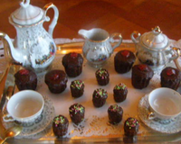 Cannelés glacés au chocolat