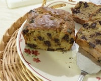 Cake au boudin noir et pommes