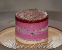 Bavarois individuel aux fruits rouges