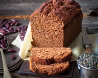 Pain d’épices de légumes secs (haricots et lentilles avec un mélange d’épices, miel)