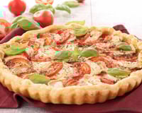 Tarte à la tomate et au chèvre
