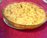 Crumble aux pommes familial