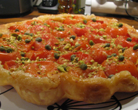 Une belle tarte ensoleillée ouù se mélange craquant et fondant!