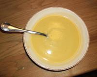 Potage à la courgette.