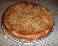 Mille-feuille de crêpes chocolat-banane