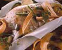 Papillotes de lapin aux petits légumes