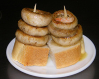 Brochette de champignons