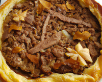 Tourte à l'Axoa de canard