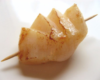 Risotto aux poireaux et ses noix de saint-jacques