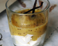 Une petite recette light que peut servir quand on a acheté des fruit en trop !