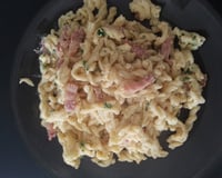 Pâtes à la carbonara rapides