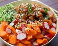 Poke bowl au saumon