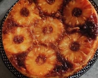 Gâteau à l'ananas caramélisé