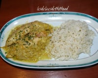Curry de poulet à l'orange et au yaourt