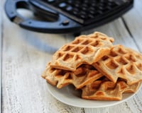 Gaufres à la farine de sarrasin