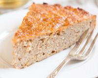 Gâteau frangipane aux pommes (Sans gluten)