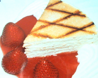 Gâteau de crepes aux fraises