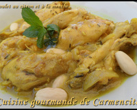 Poulet au citron et à la menthe