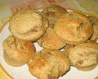 Muffins aux prunes