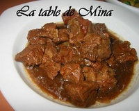 Carbonade au miel et pain d'épice