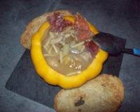Une soupe compléte.