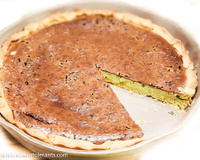 Tarte à l'ail rose de Lautrec sans gluten