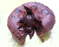 Mini fondant cœur choco