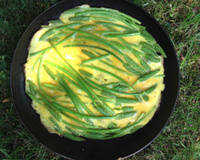 Omelettes aux asperges
