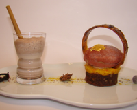 Une assiette autour du chocolat et des épices pour un goûter original, chic et raffiné. En fait je suis partie du traditionnel brownie qui est souvent…