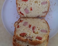 Cake jambon gruyère tomate