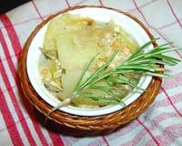 Gratin poireaux - pommes de terre