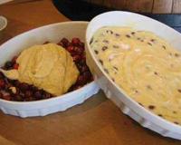 Une version modernisée et gourmande du clafoutis, ce dessert rustique du Limousin ! Cuire le clafoutis avec les noyaux est important car les noyaux communiquent un goût…