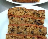 Moelleux banane et pépites de chocolat