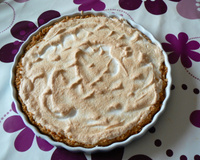 Tarte meringuée au citron