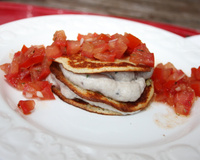 Mille feuille de rillettes de sardine