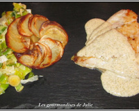 Filet de daurade, sauce vanille