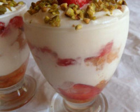 Délice de fraises aux petits suisses