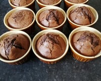 Fondant au chocolat à la poudre d'amande