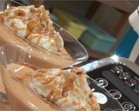 Crèmes dessert au caramel beurre salé au Companion