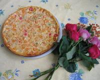Une tarte délicieuse pour accompagner une boule de glace la vanille ou autre parfum.