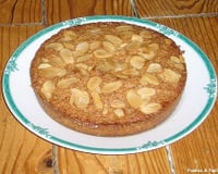 Gâteau à la pate d'amande